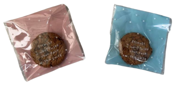 Saco Plástico BOPP com Aba adesiva 10 x 10+3 cm pacote c/ 100 peças