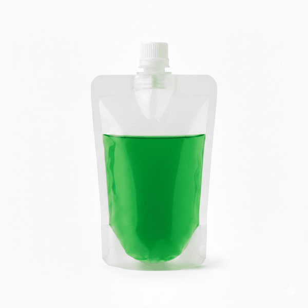 Stand Up Pouch c/ Bico e Tampa ? 13x19+4 500 ml ? Embalagem Transparente