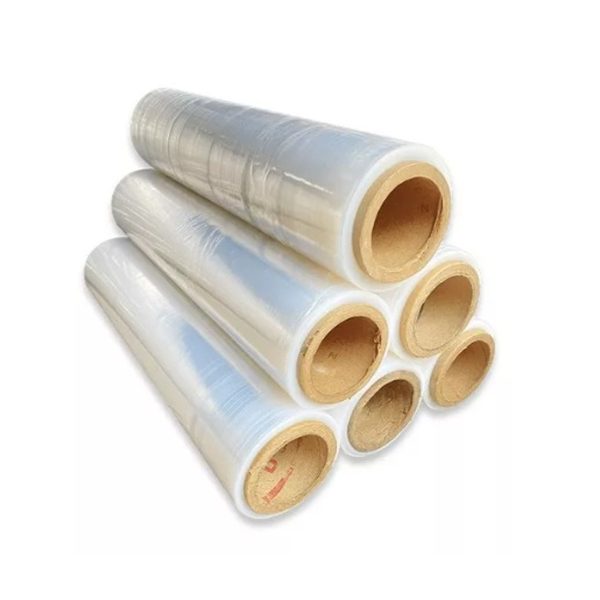 Bobina Filme Stretch Manual  Transparente e Esticável c/ 3,500 kg e 400 metros