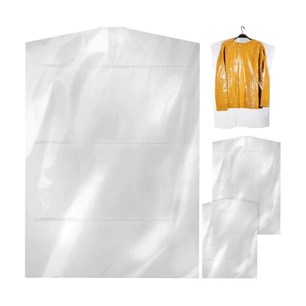 Capa Ombreira para Cabide em PP 60 x 95 - Transparente | 100 UNID.