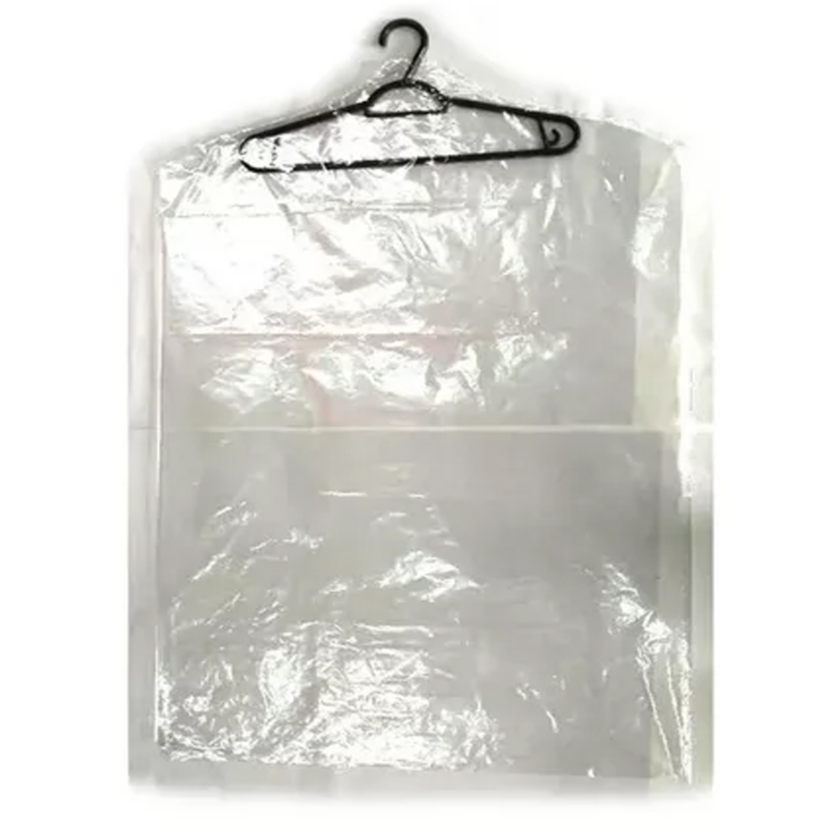 Capa Ombreira para Cabide em PP 60 x 170 - Transparente | 100 UNID.